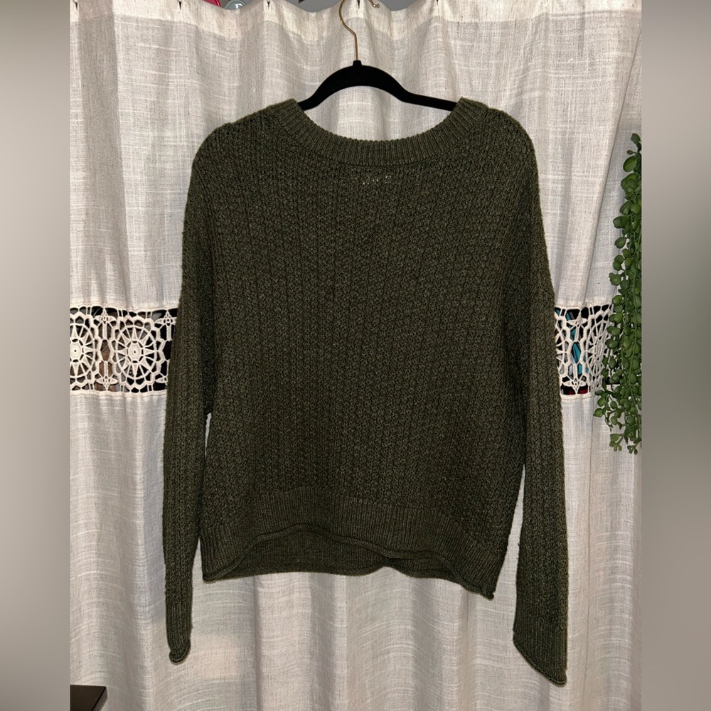 Olive Green Women's Sweater
